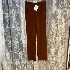 NWT Bob Mackie Rust / Brown Pants Size Small
